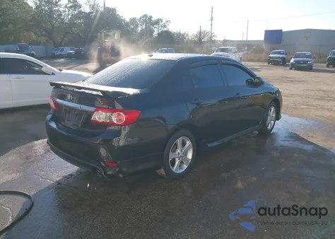 2011 Toyota Corolla S from USA, damaged, VIN 2T1BU4EEXBC726448